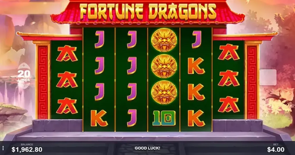 Jogador aproveitando o Fortune Dragon Bônus Grátis em um cassino online.