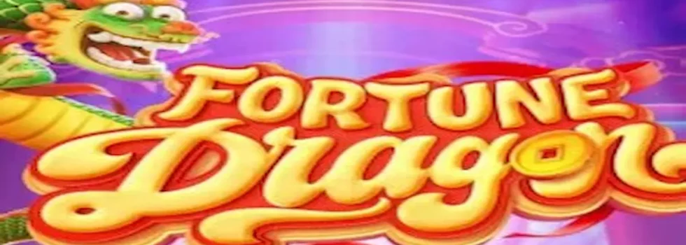 Tela do Fortune Dragon Demo com crédito virtual e gráficos de dragões e bônus